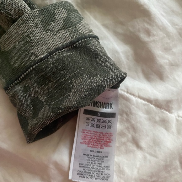 Gymshark Adapt Camo Seamless Leggings - Green - Picture 4 of 5